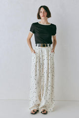 VRG GRL Pants | Women Skye Linen Pants Dot
