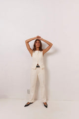 VRG GRL Pants | Women Suki Denim Jeans Cream