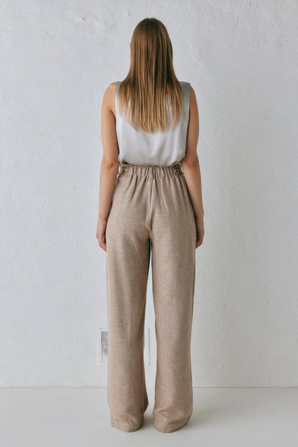 VRG GRL Pants | Women Taite Pants Natural