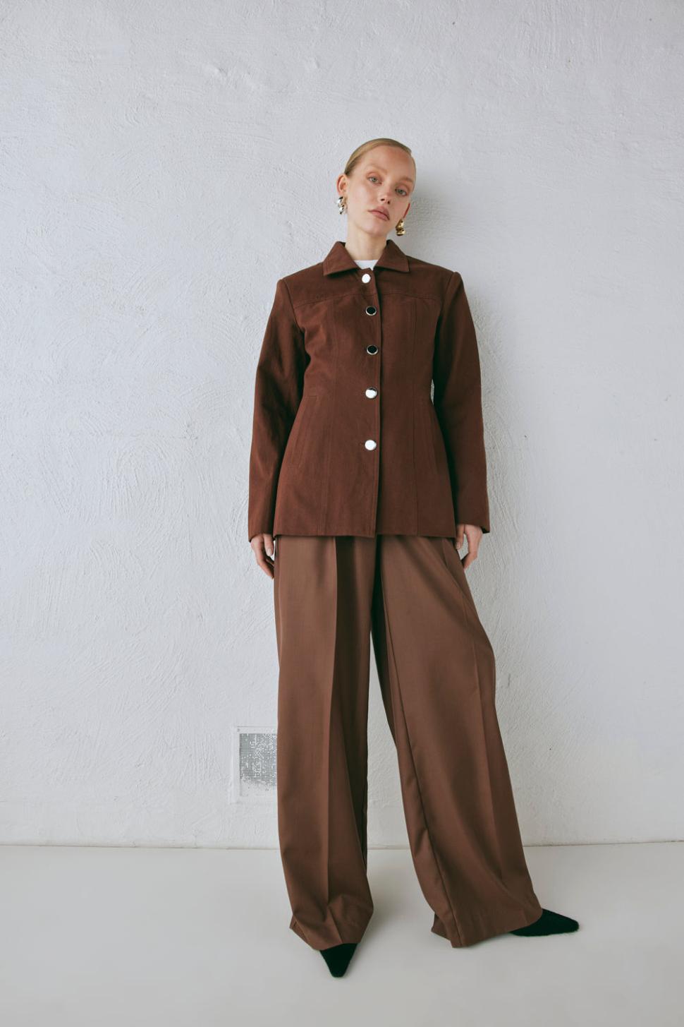 VRG GRL Pants | Women Zola Pants Chocolate