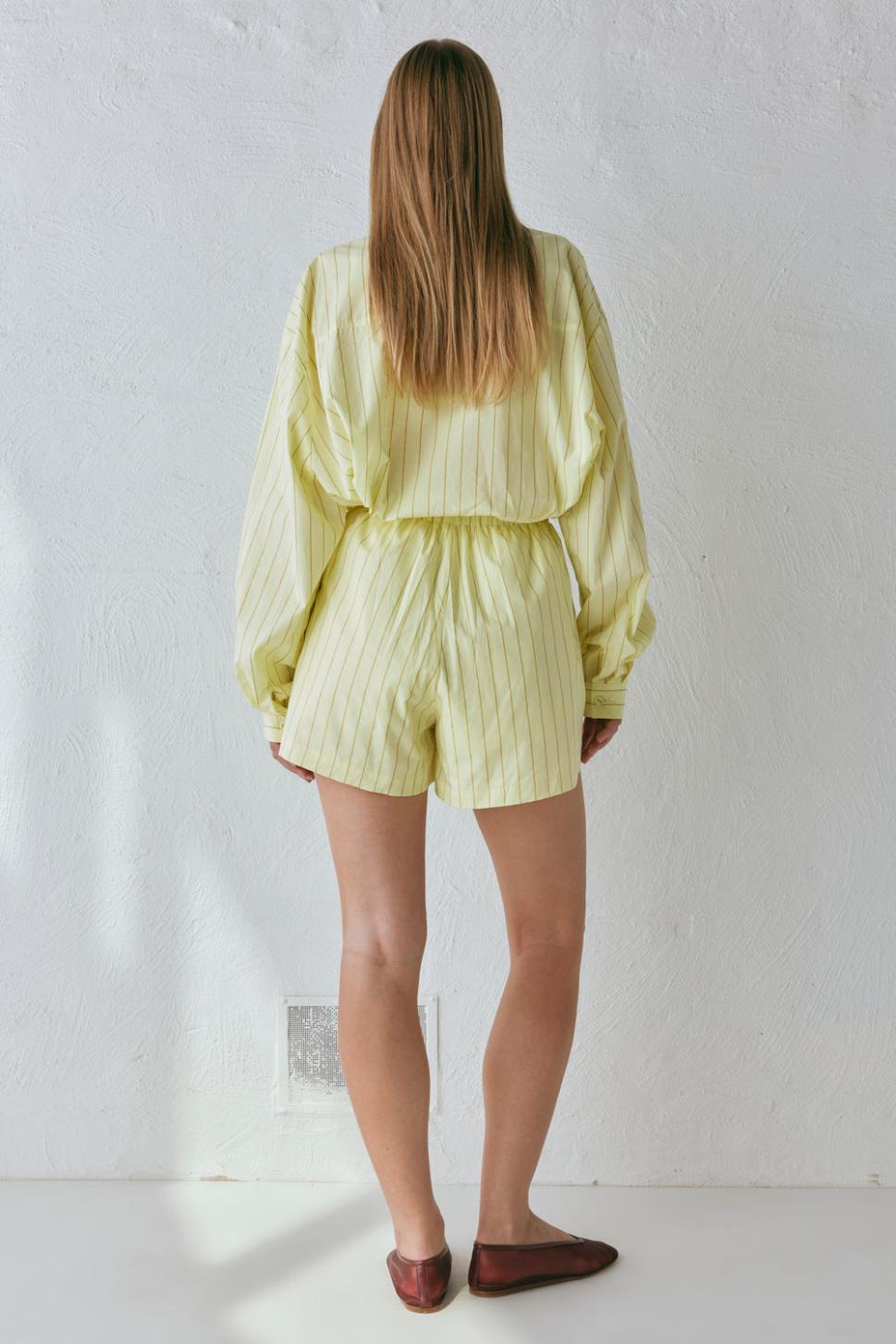 VRG GRL Sets | Women Annika Shorts Citrus