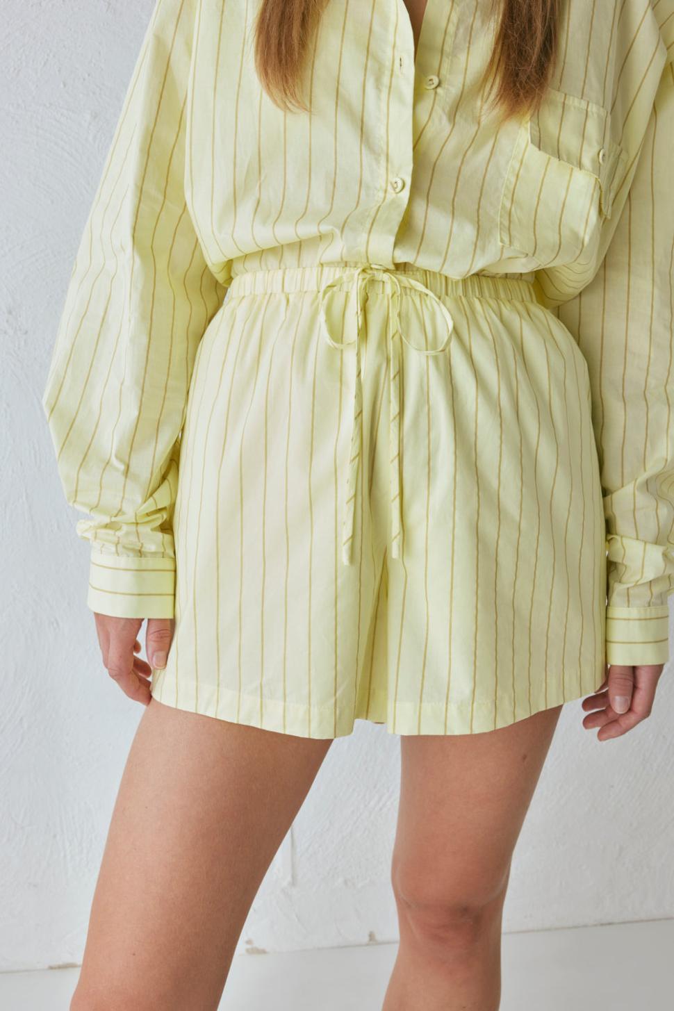 VRG GRL Sets | Women Annika Shorts Citrus