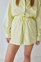 VRG GRL Sets | Women Annika Shorts Citrus