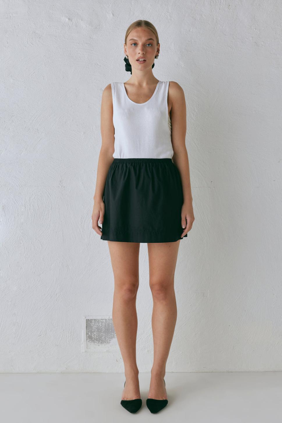 VRG GRL Sets | Women Elka Mini Skirt Black