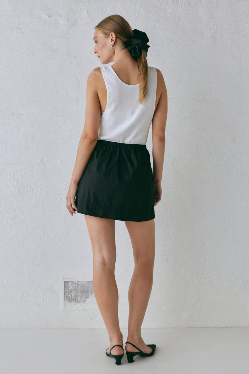 VRG GRL Sets | Women Elka Mini Skirt Black