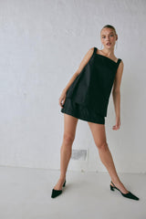 VRG GRL Sets | Women Elka Top Black