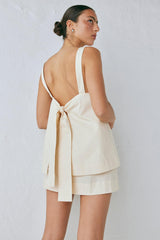 VRG GRL Sets | Women Elka Top Cream