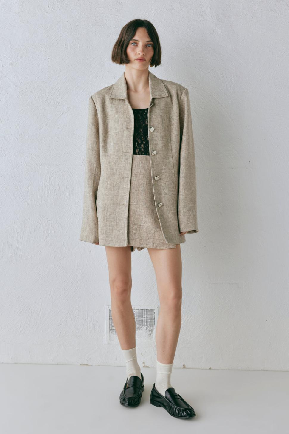 VRG GRL Sets | Women Esti Jacket Wheat