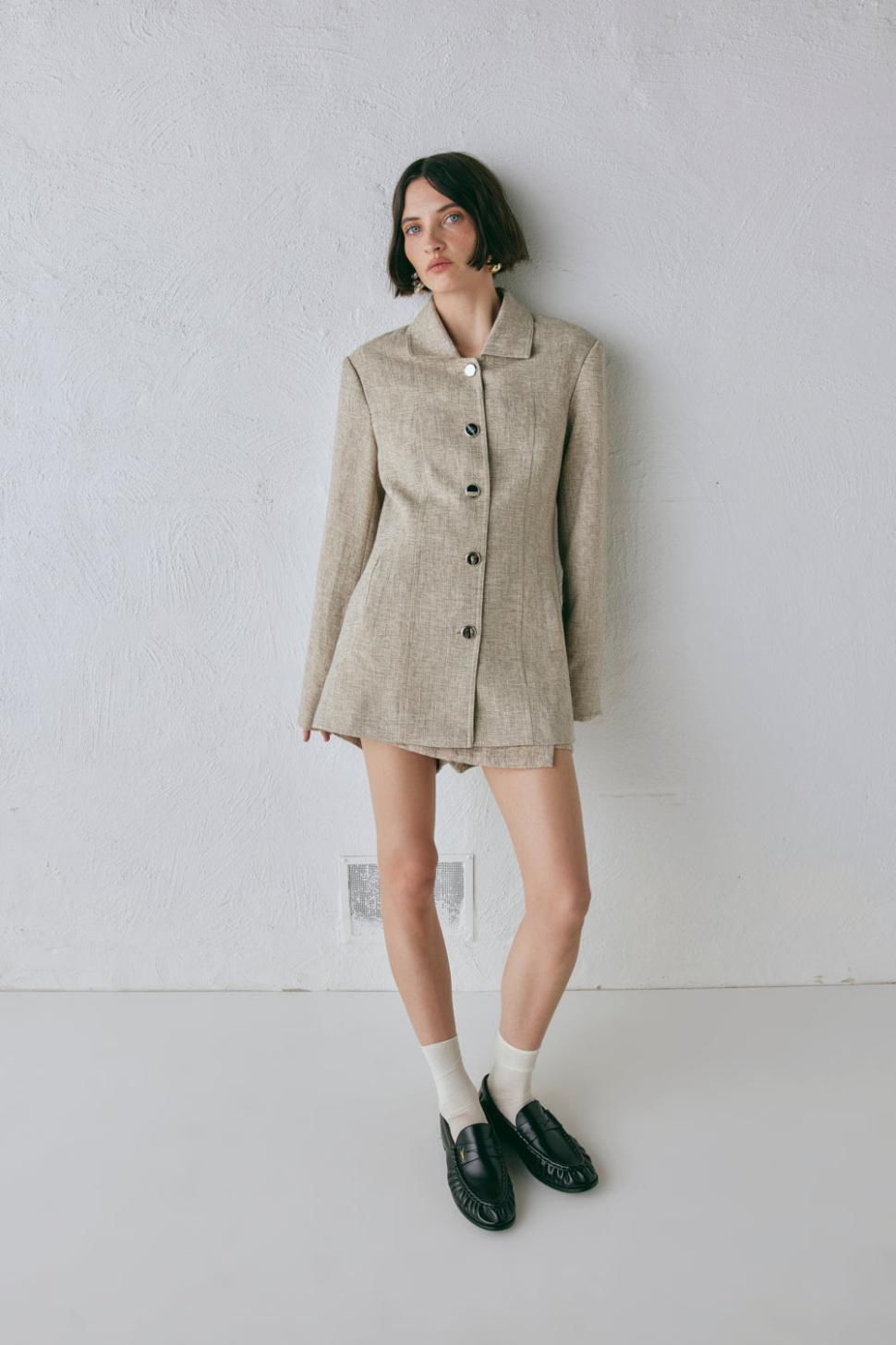 VRG GRL Sets | Women Esti Jacket Wheat