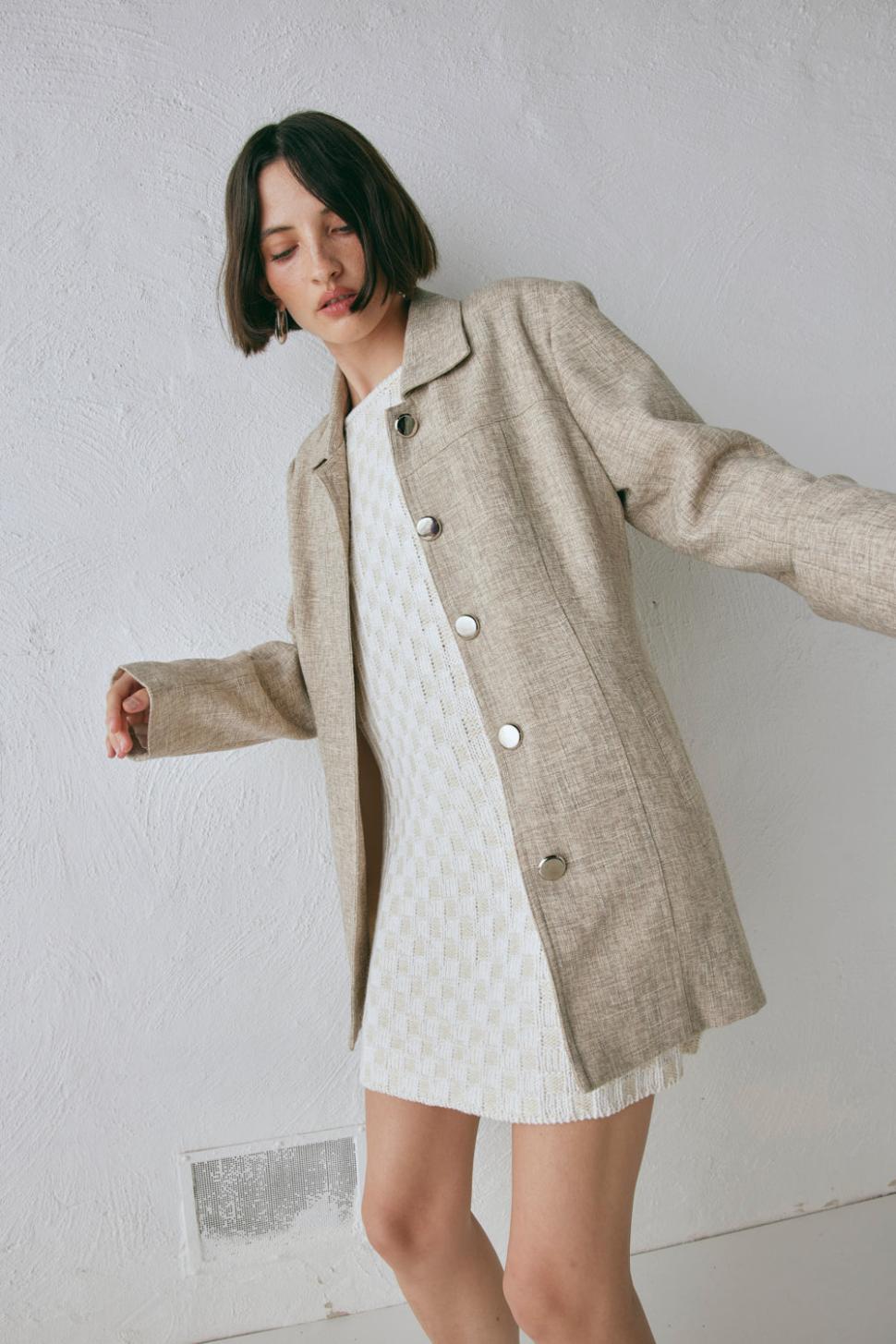 VRG GRL Sets | Women Esti Jacket Wheat