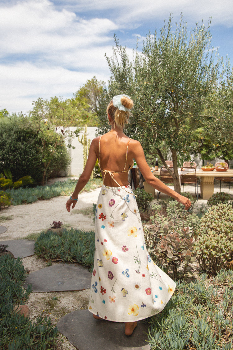 VRG GRL Sets | Women Love Language Midi Skirt Floral