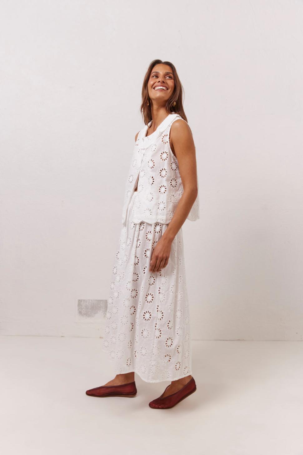 VRG GRL Sets | Women Maisie Top Anglaise