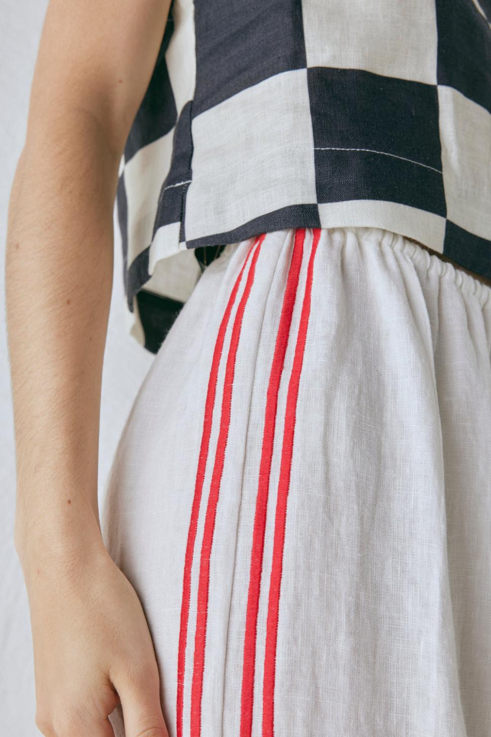 VRG GRL Sets | Women Milahn Linen Pants Vienna