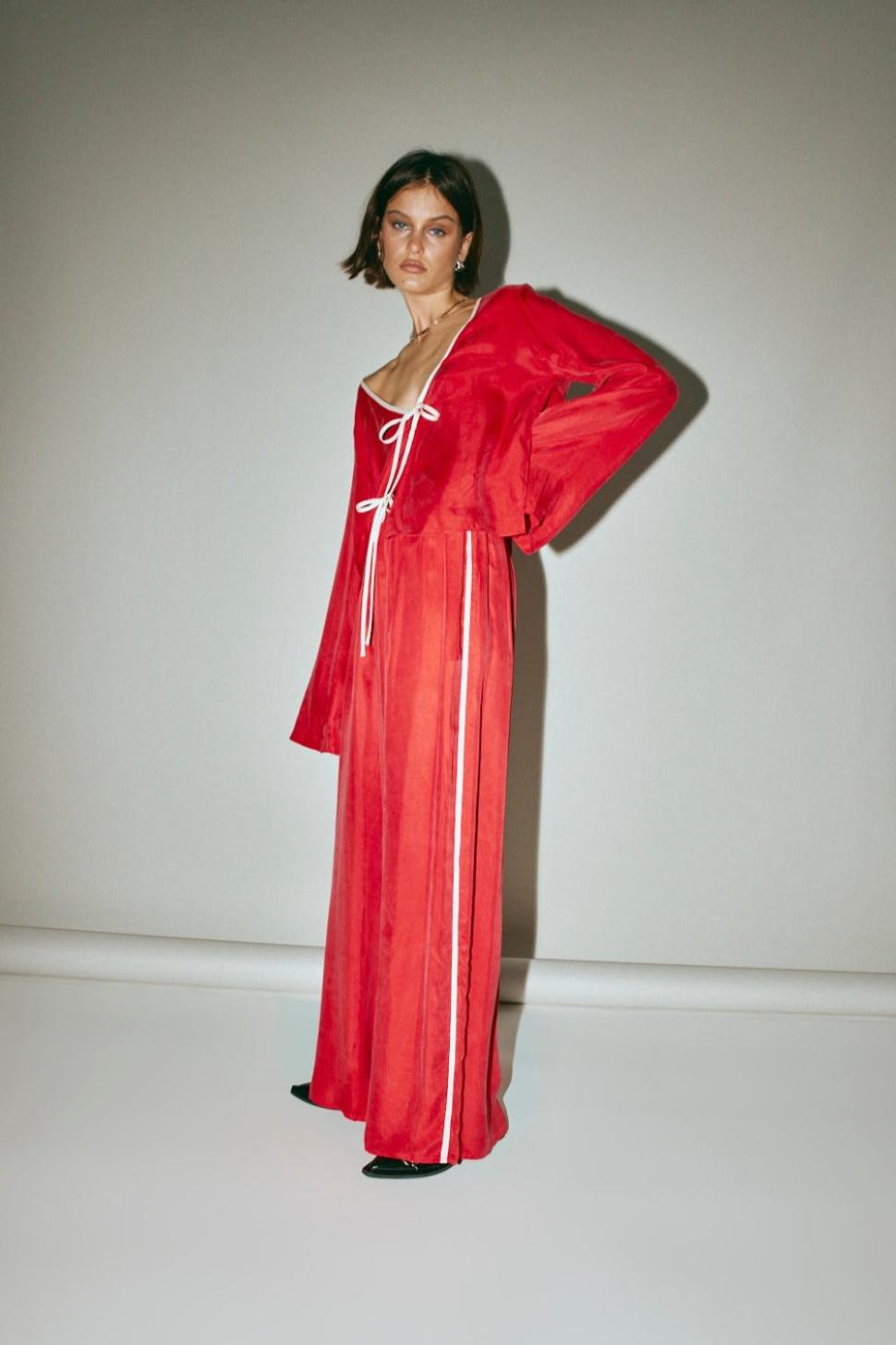 VRG GRL Sets | Women Moonscapes Pants Chilli