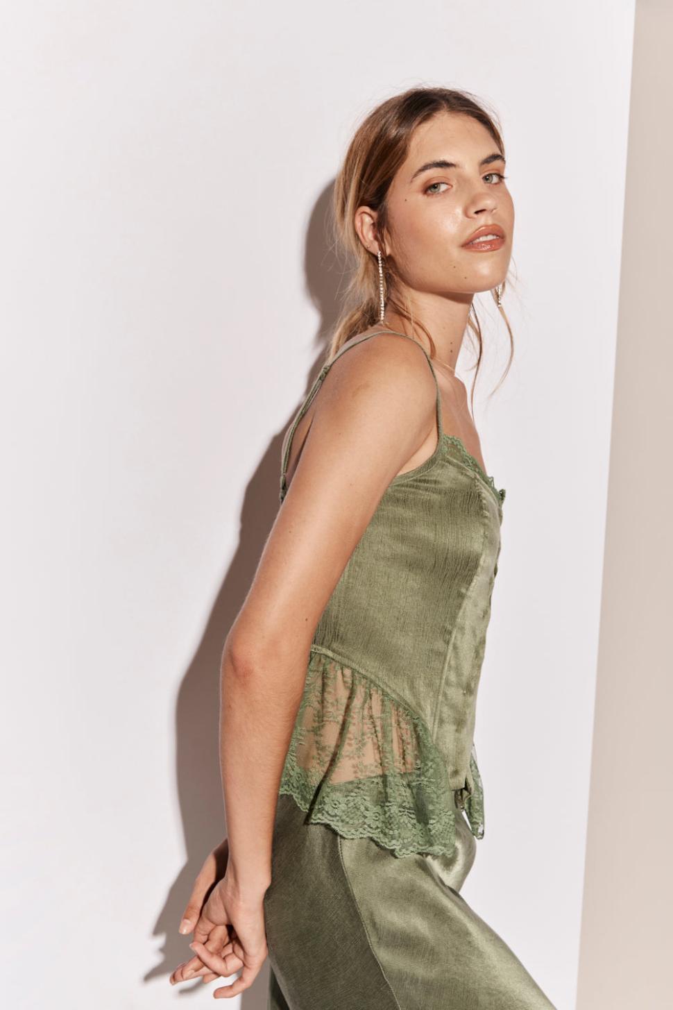 VRG GRL Sets | Women Rhapsody Top Forest