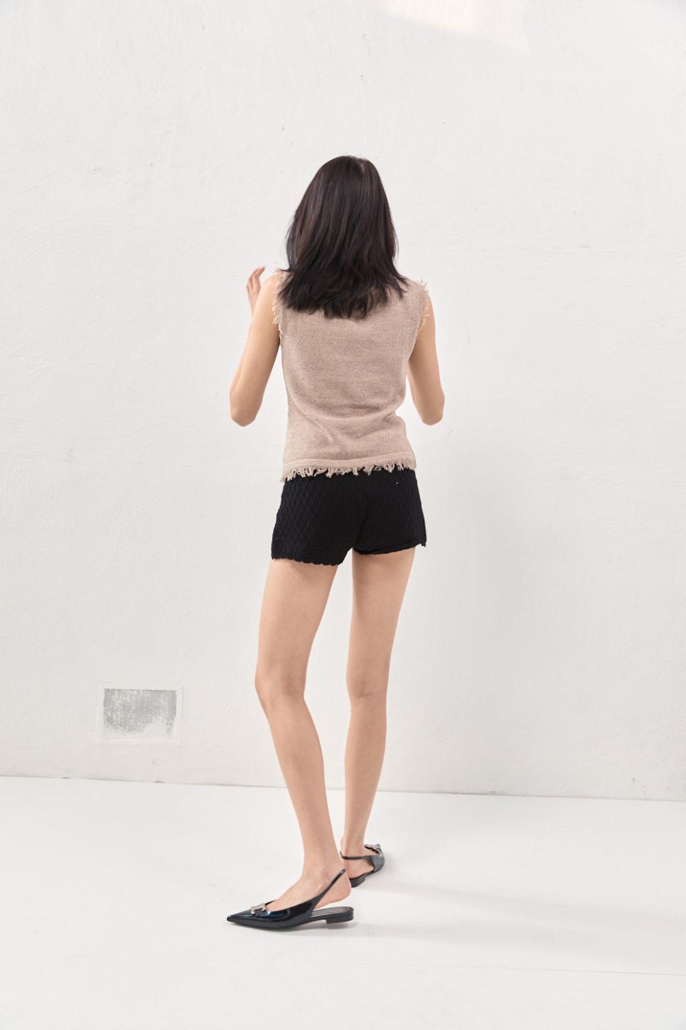 VRG GRL Sets | Women Rowe Knit Top Mocha