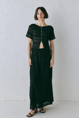 VRG GRL Sets | Women Sofia Top Black