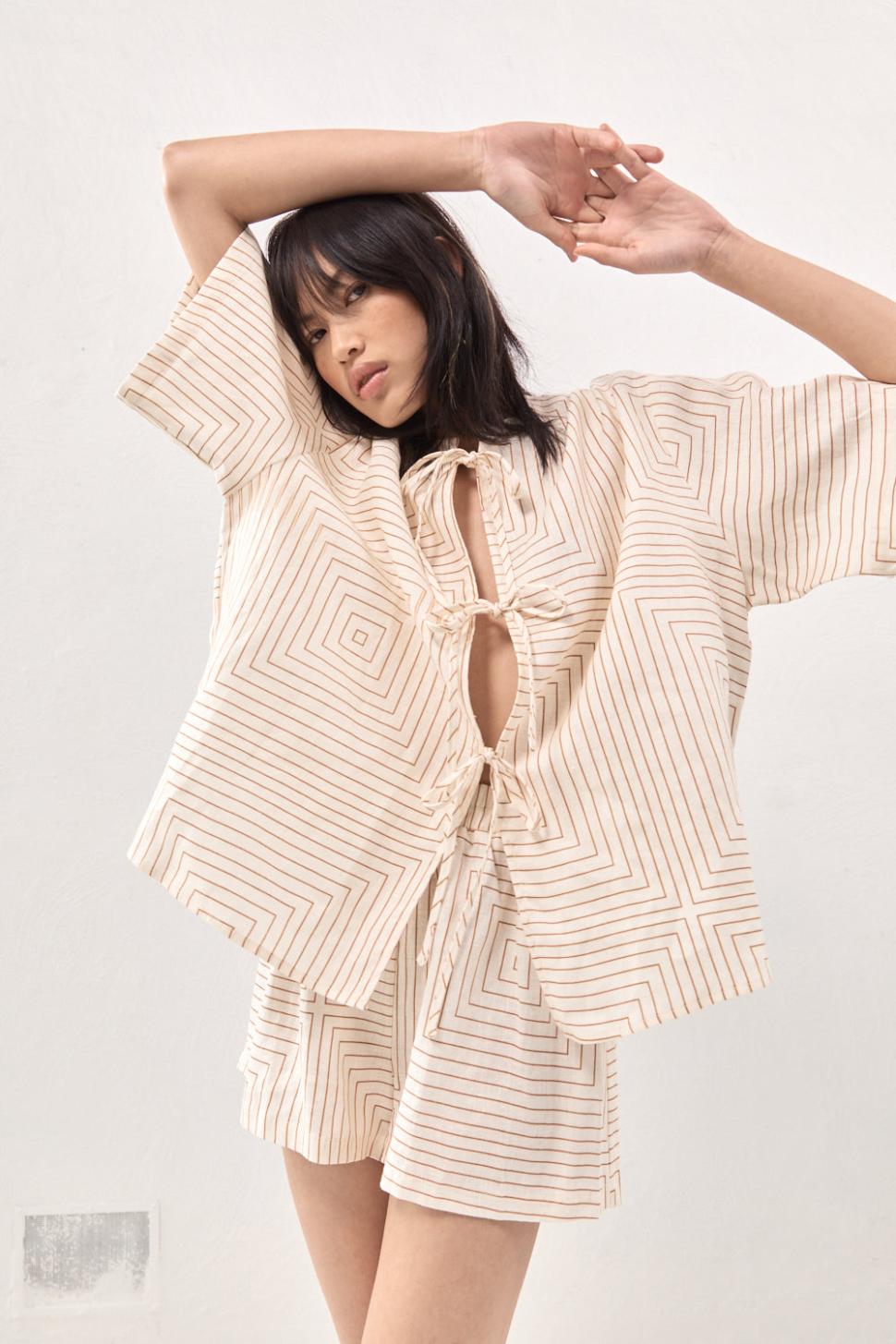 VRG GRL Sets | Women Sunny Linen Shorts Juno