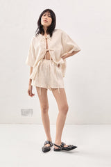 VRG GRL Sets | Women Sunny Linen Shorts Juno