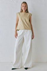 VRG GRL Sets | Women Sutton Vest Butter