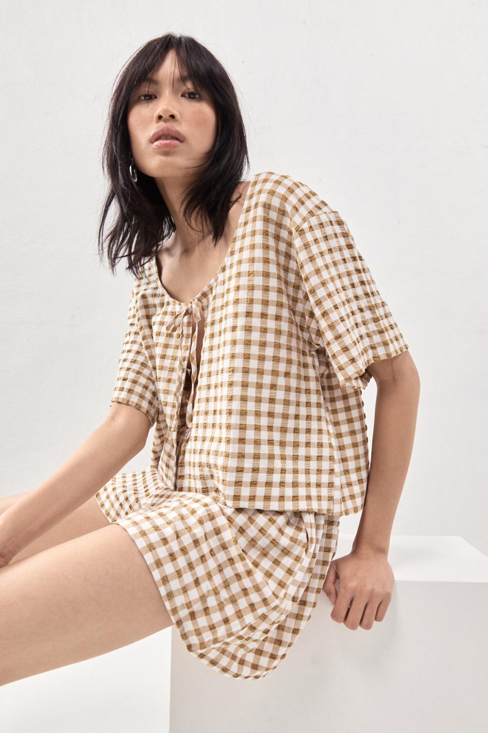 VRG GRL Sets | Women The Sea &amp; I Smock Top Honey