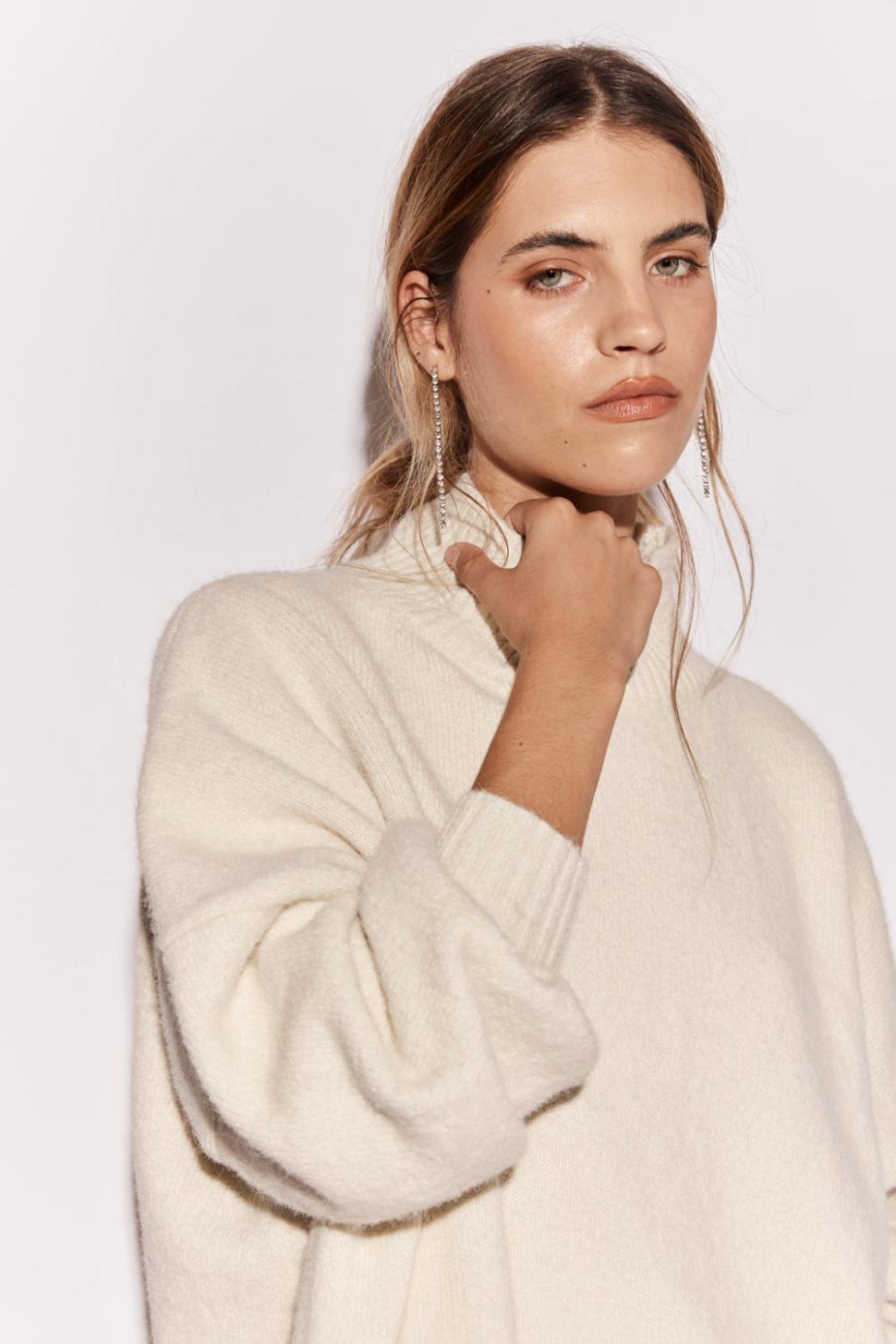 VRG GRL Sets | Women Yumi Knit Jumper Cream