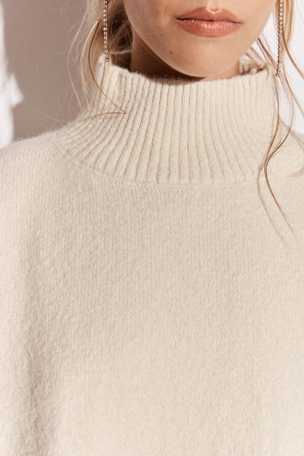 VRG GRL Sets | Women Yumi Knit Jumper Cream