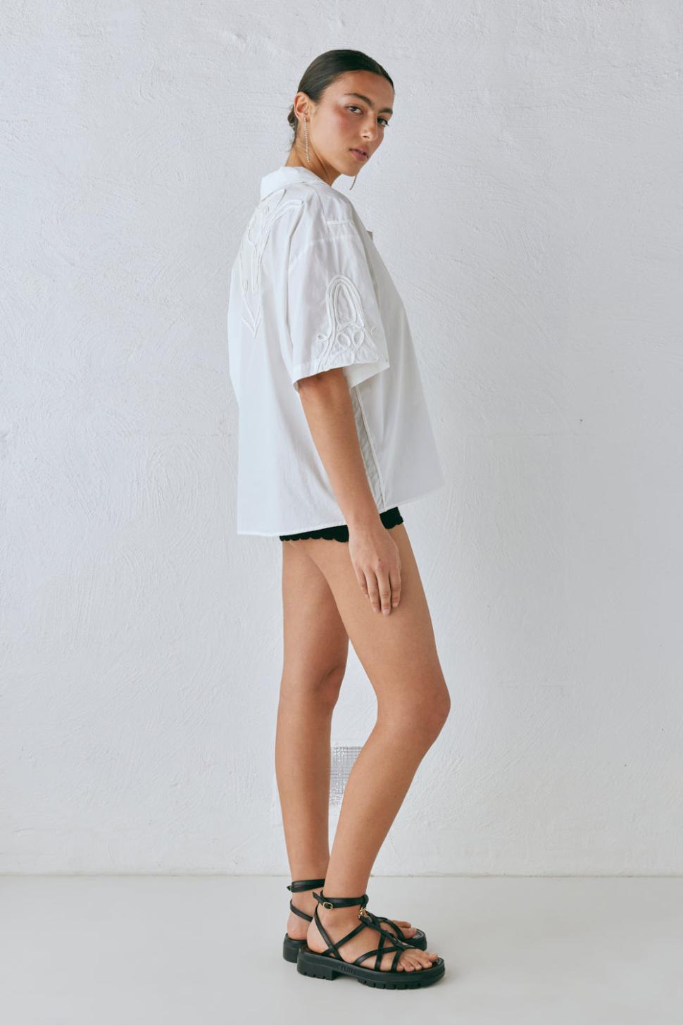 VRG GRL Shirts | Women Cecile Shirt White