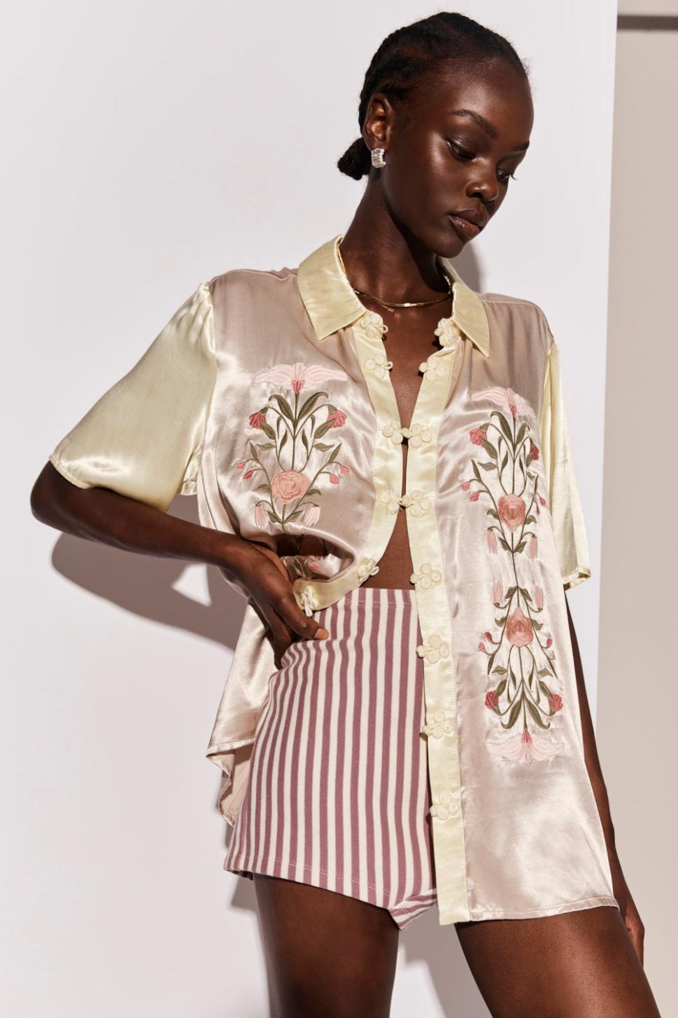 VRG GRL Shirts | Women Solstice Shirt Botanica