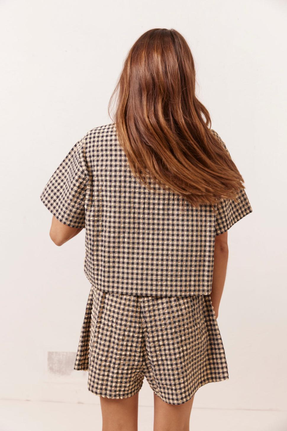 VRG GRL Short Sleeve | Women The Sea &amp; I Smock Top Black