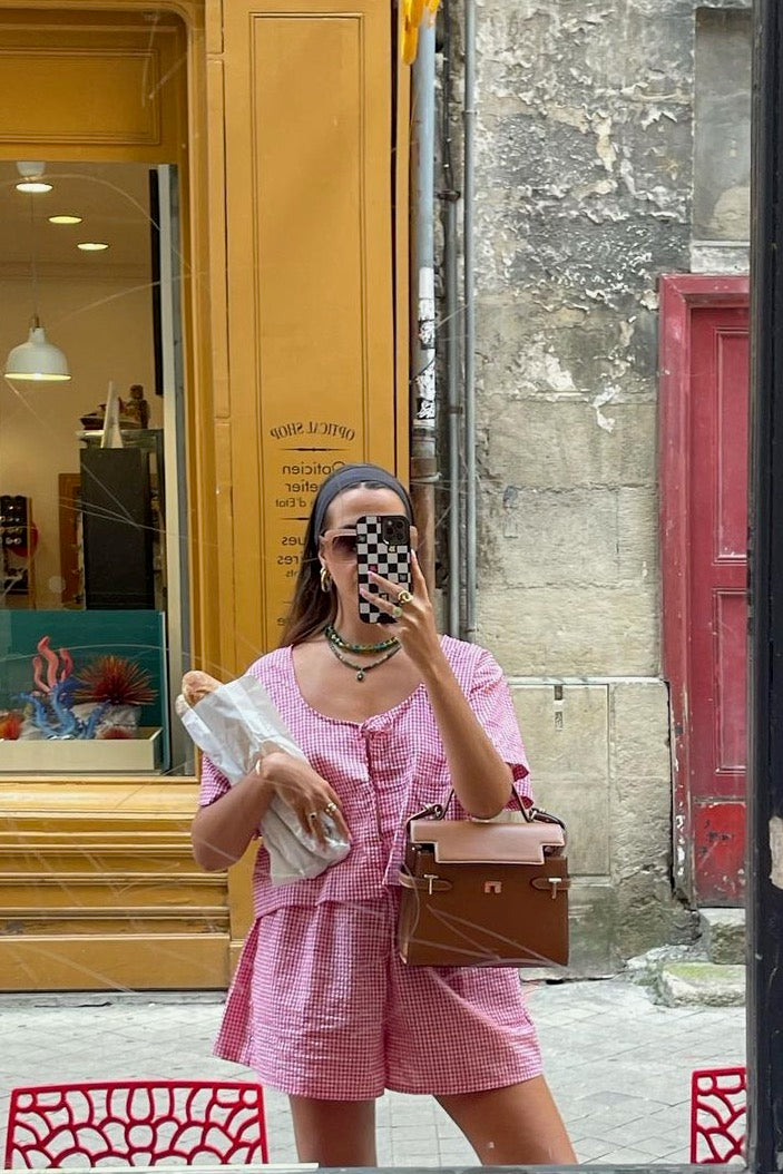 VRG GRL Short Sleeve | Women The Sea &amp; I Smock Top Red