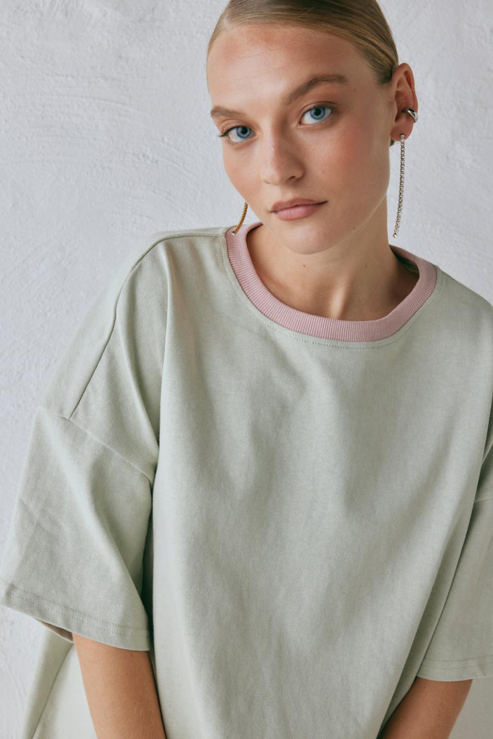 VRG GRL Short Sleeve | Women Willow Tee Oyster