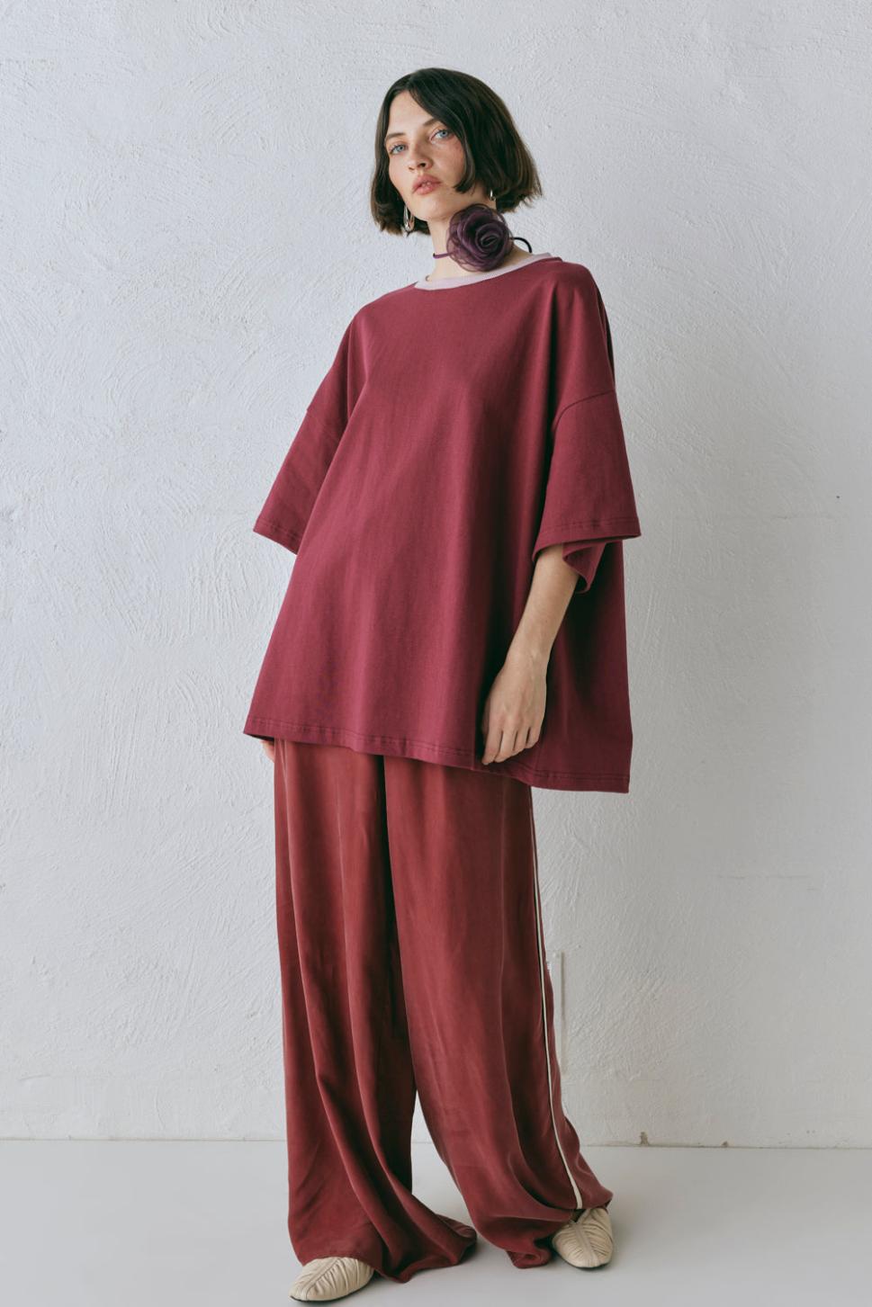 VRG GRL Short Sleeve | Women Willow Tee Wine