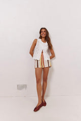 VRG GRL Shorts | Women Aya Linen Shorts Ace