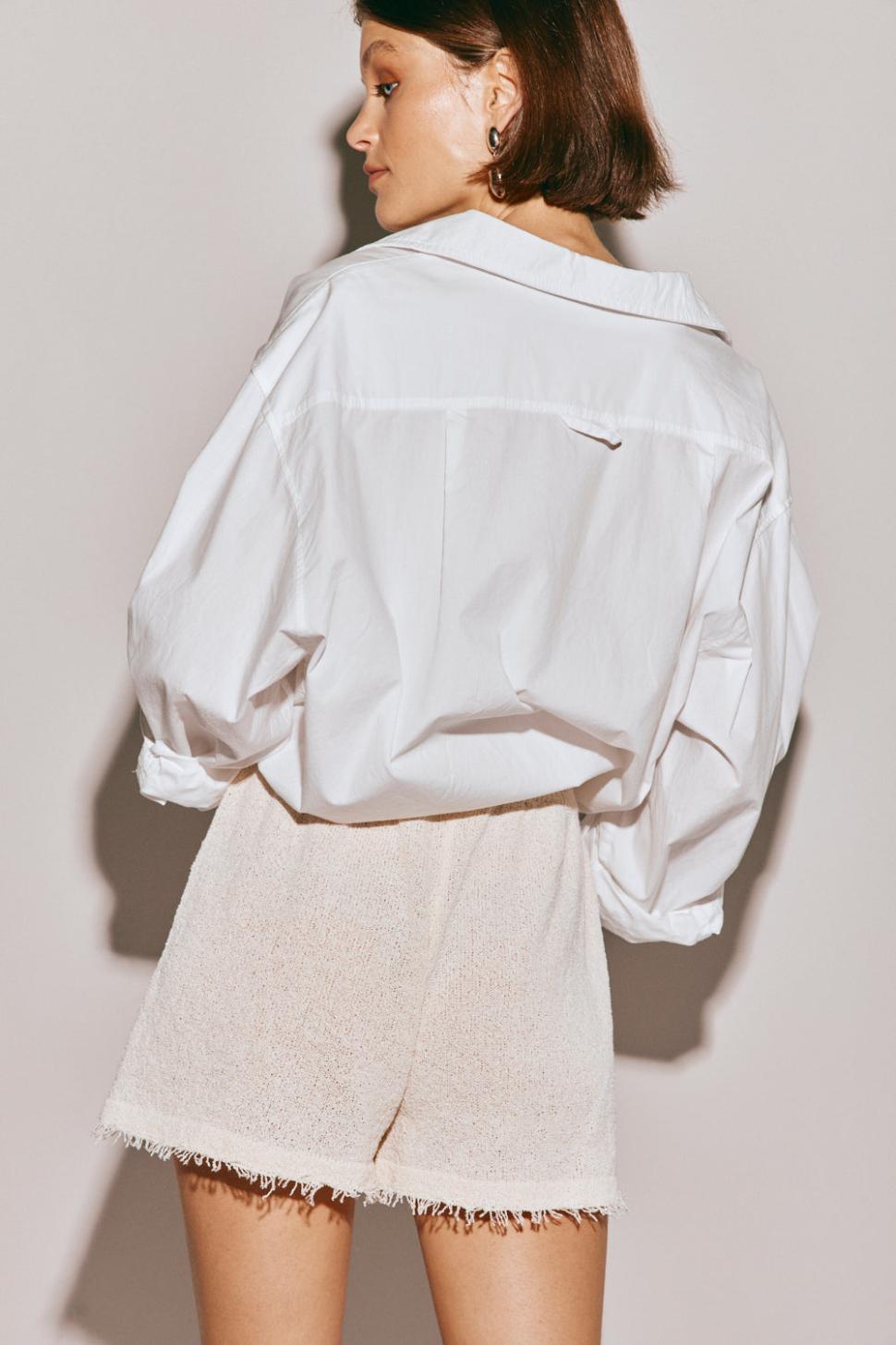 VRG GRL Shorts | Women Bambi Knit Shorts Cream