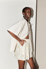 VRG GRL Shorts | Women Eliza Linen Shorts Florette