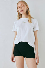 VRG GRL Shorts | Women Inner Glow Knit Shorts Black