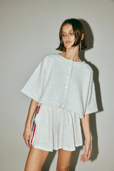 VRG GRL Shorts | Women Moonscapes Shorts Cream