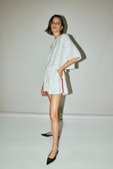 VRG GRL Shorts | Women Moonscapes Shorts Cream