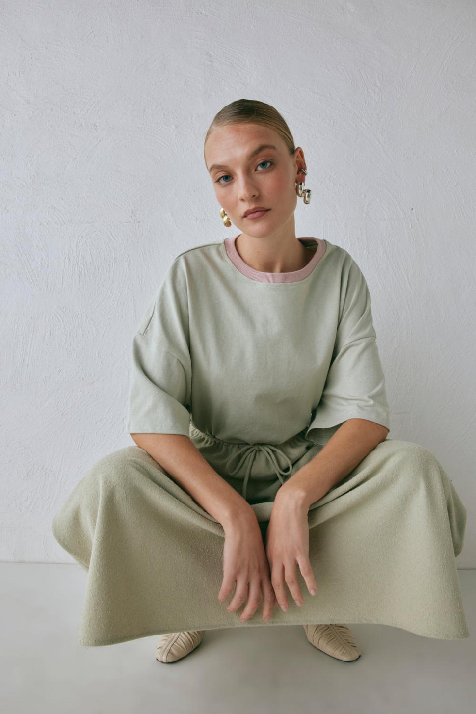 VRG GRL Skirts | Women Etta Maxi Skirt Sage