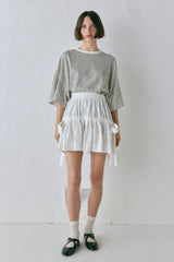 VRG GRL Skirts | Women Lily Mini Skirt White