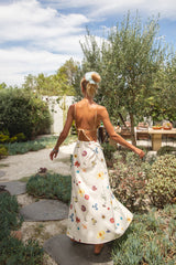 VRG GRL Skirts | Women Love Language Midi Skirt Floral