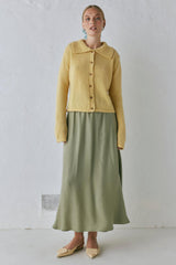 VRG GRL Skirts | Women Solara Midi Skirt Sage