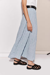VRG GRL Skirts | Women Solara Midi Skirt Sky