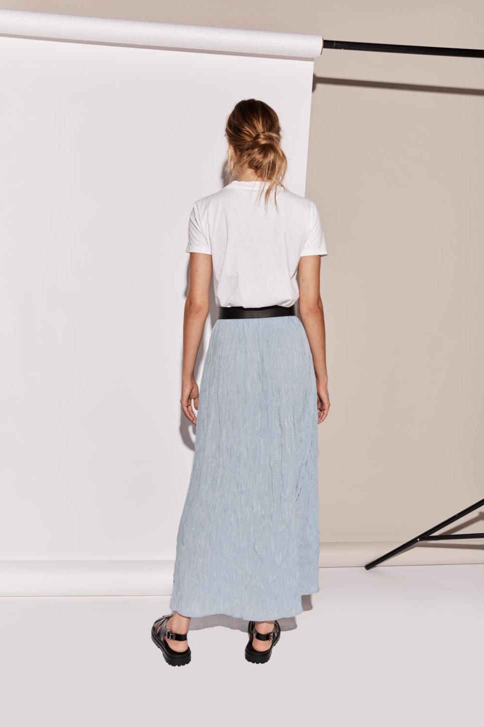 VRG GRL Skirts | Women Solara Midi Skirt Sky