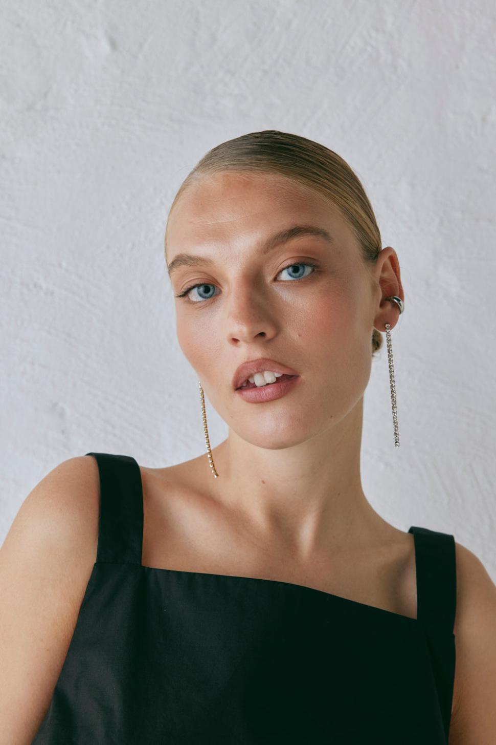 VRG GRL Sleeveless | Women Elka Top Black