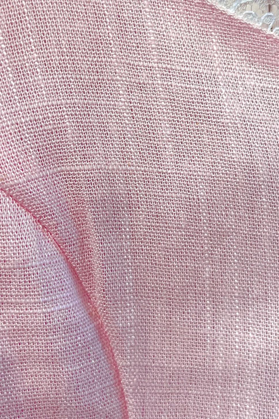 VRG GRL Sleeveless | Women Love Language Button Front Top Blush