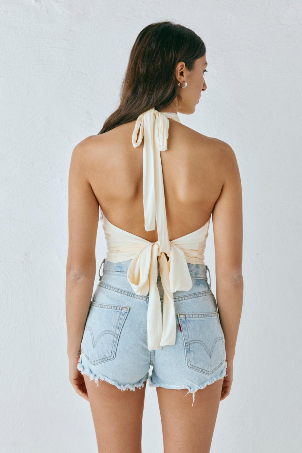 VRG GRL Sleeveless | Women Noa Top Butter