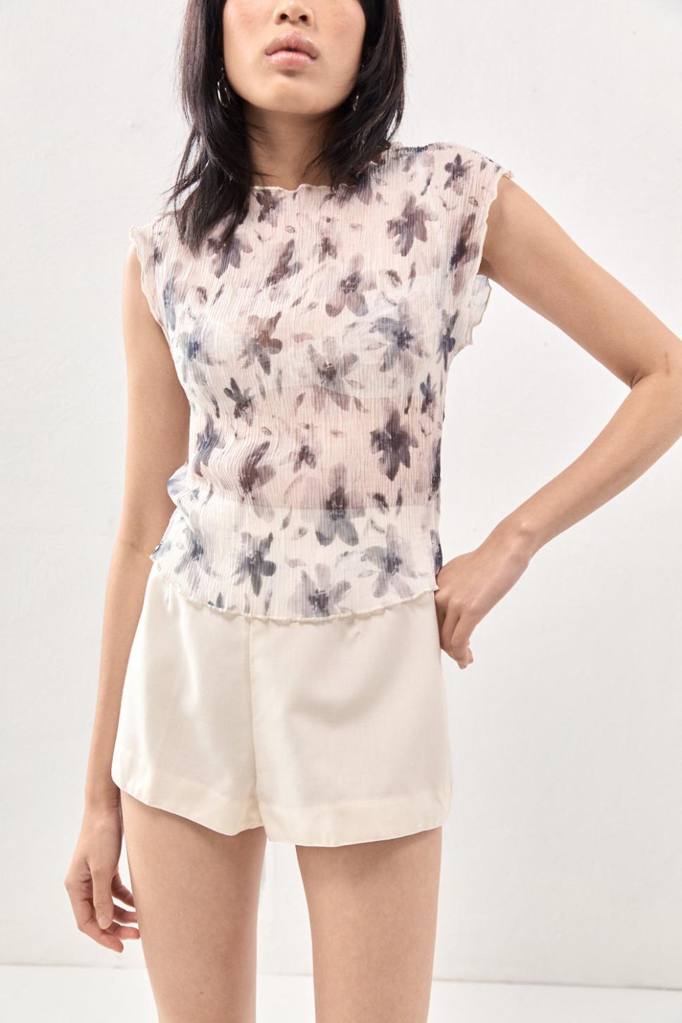 VRG GRL Sleeveless | Women Retrofuture Top Charcoal