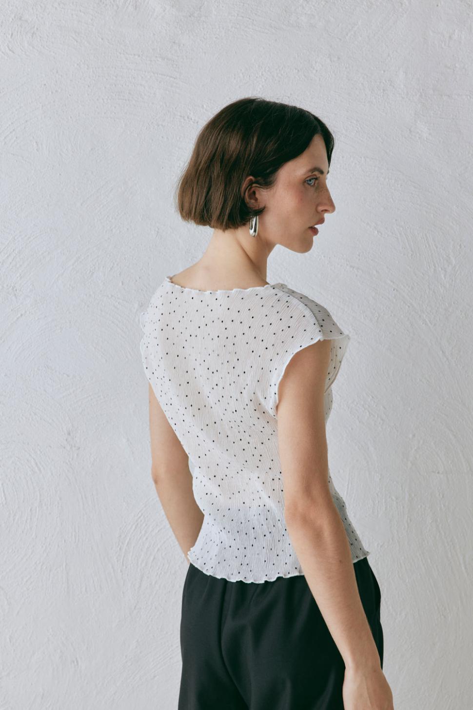 VRG GRL Sleeveless | Women Retrofuture Top Dot